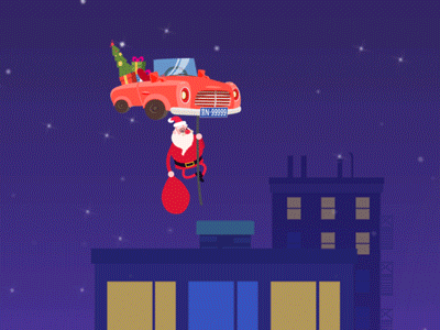 Best Merry Christmas Whatsapp GIF Wallpaper