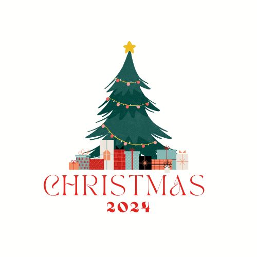 Happy Merry Christmas 2024 Card for Lovers