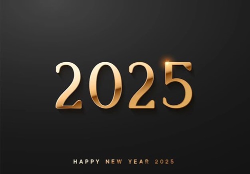 Happy New Year 2025 HD Wallpapers for Facebook Cover for Family