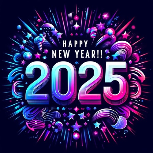 Happy New Year 2025 Instagram Pictures for Friend