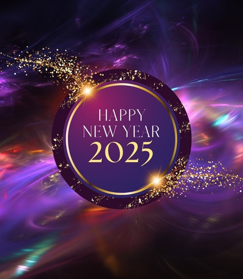 Happy New Year Eve 2025 Greetings Cards for Friends