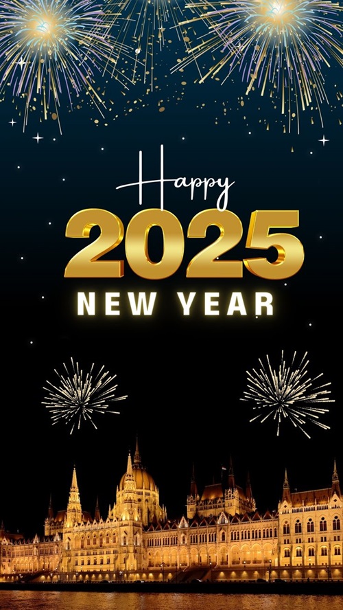 Happy New Year Eve 2025 Greetings Cards