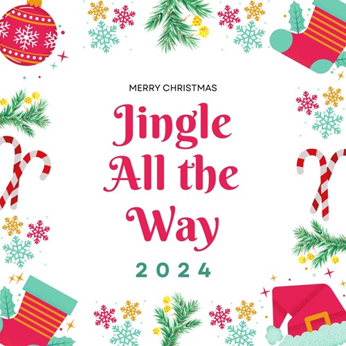 Merry Christmas 2024 Greetings Cards for Couples Free Download