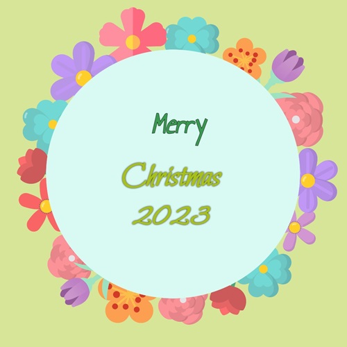 Merry Christmas Greetings Cards 2023 Free for Twitter