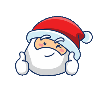 Santa Merry Christmas Whatsapp GIF
