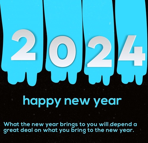 Unique Happy New Year 2024 Instagram Pictures
