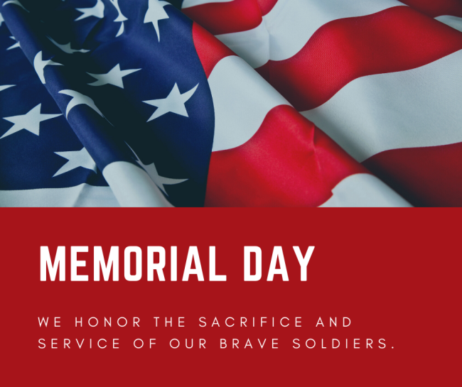 Memorial Day Closed Sign 2024 Wallpapers