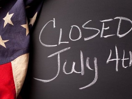 4th of July Closed Sign Images