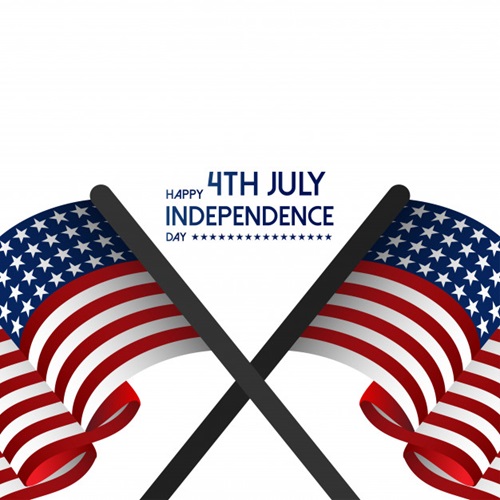 4th of July Flag Images Free