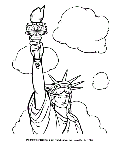Best 4th of July Coloring Pages Images