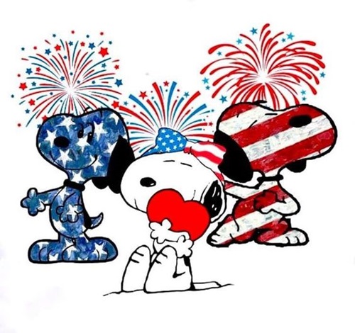 Funny 4th of July Snoopy Images Free