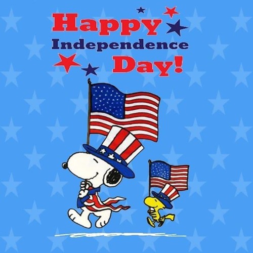 Funny 4th of July Snoopy Images for Instagram