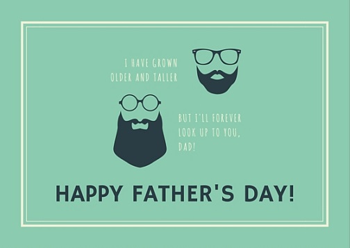 Funny Happy Fathers Day Card