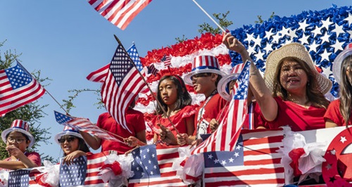 Happy 4th July Parades Images for Kids