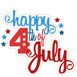 Happy 4th of July Clipart for Facebook
