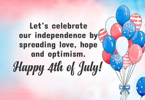 Happy 4th of July Greeting Cards for Friends