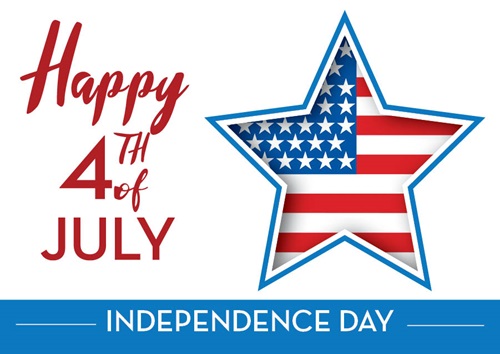 Happy 4th of July Patriotic Cards for Twitter