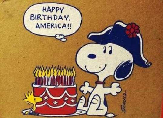 Happy 4th of July Snoopy Images