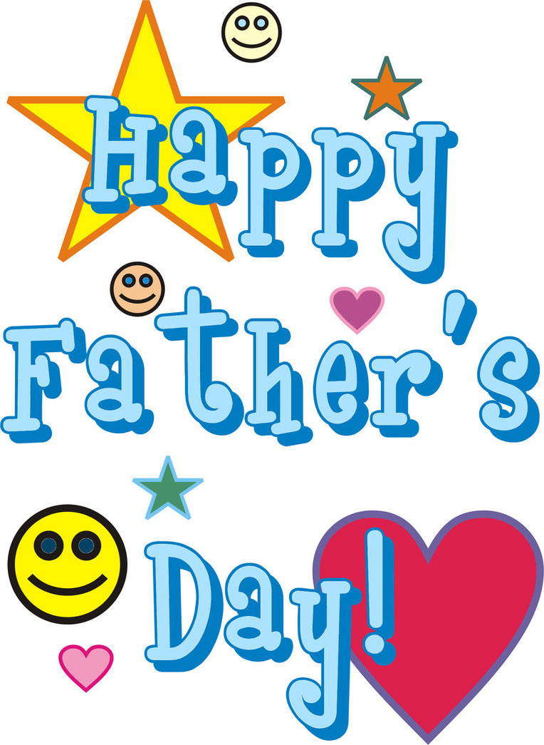 Happy Fathers Day Clip Art for Instagram