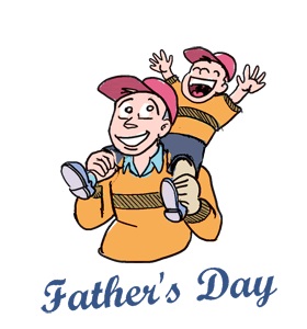 Happy Fathers Day Clip Art from Son