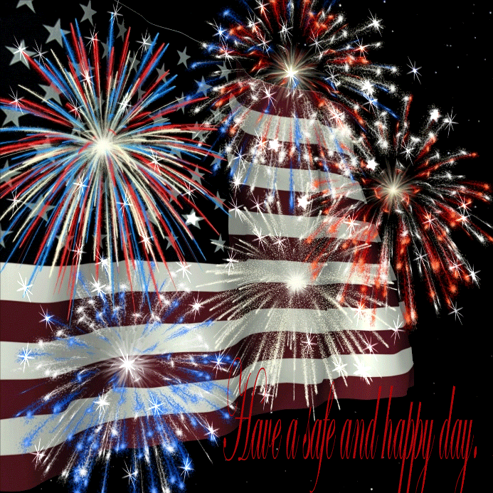 Happy Fourth of July Animated Images for Friends