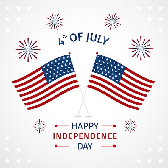 Happy Fourth of July Clipart for Instagram