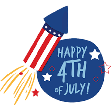 US 4th of July Clipart for Facebook