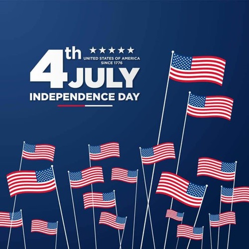 US Fourth of July Flag Images in HD