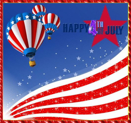 USA Fourth of July Animated Images Free to Download