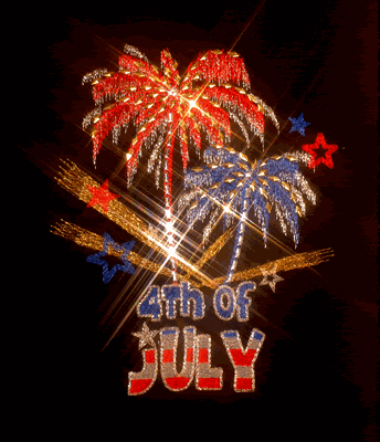 USA Fourth of July Animated Images