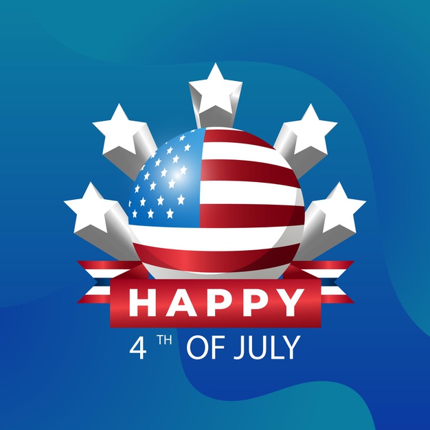 American 4th of July Greetings Wishes