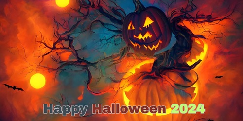 Happy Halloween 2024 X Twitter Images