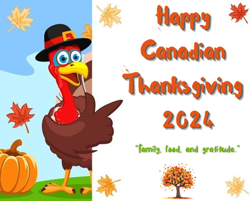 Canadian Thanksgiving 2024 Clipart Photo