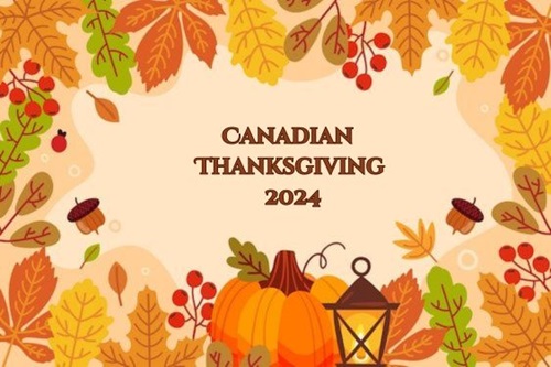 Canadian Thanksgiving 2024 Images Wishes