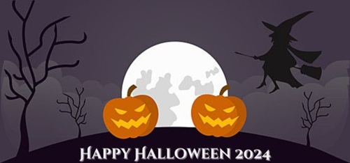 Spooky Halloween Card Wishes 2024