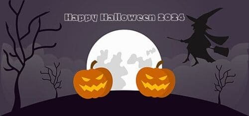 Halloween 2024 Status Wallpapers for Social Media Sites