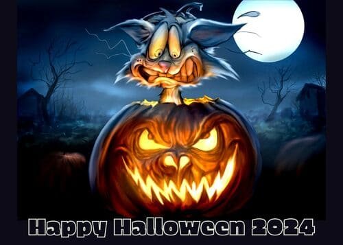 Happy Halloween 2024 Wishes Images for WhatsApp