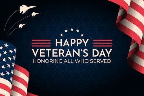 Happy Veterans Day Greetings Wishes