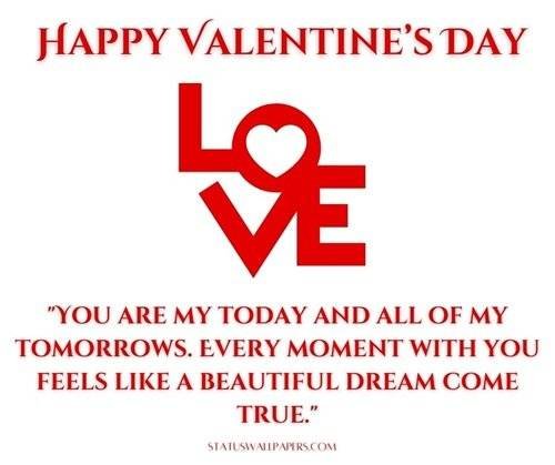 Happy Valentine's Day Wishes Quotes