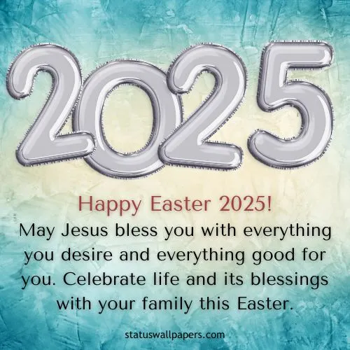 Easter 2025 Wishes Messages Images for Family