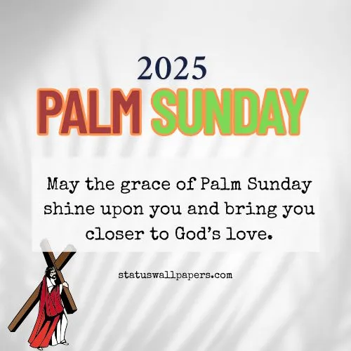 Happy Palm Sunday Images Wishes Quotes 2025