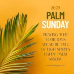 Palm Sunday 2025 Messages