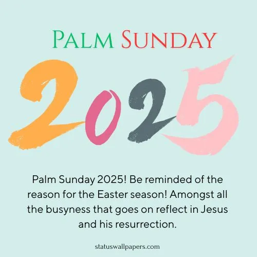 Palm Sunday 2025 Quotes for Friends
