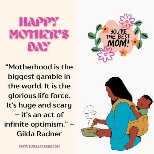 Inspirational Mother's Day Wishes Images Quotes