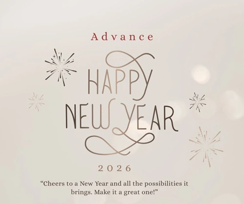 Advance Happy New Year 2026 Wallpapers