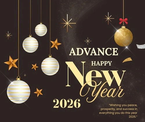 Advance New Year Wallpaper 2026