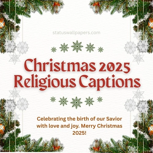 Christmas 2025 Religious Captions