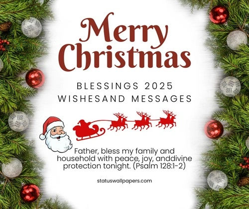 Christmas Blessings 2025