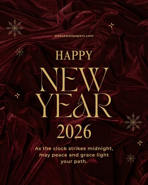 Happy New Year 2026 Banner