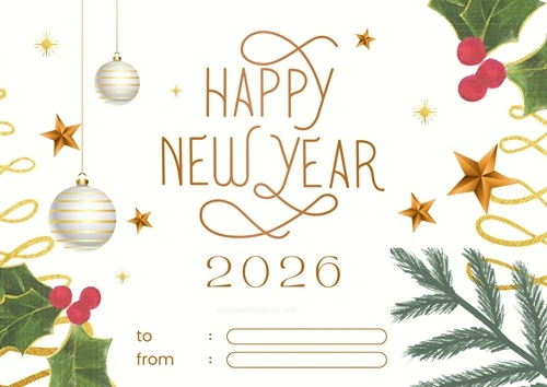 Happy New Year 2026 Images for Social Media Happy New Year 2026 Images for Social Media